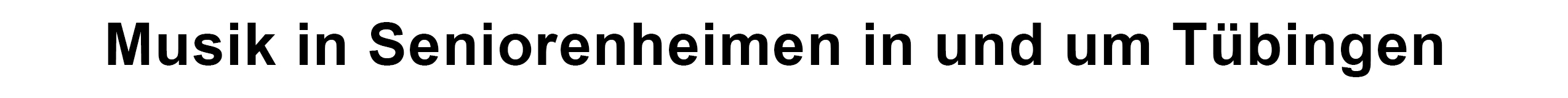 Musik im Seniorenheim